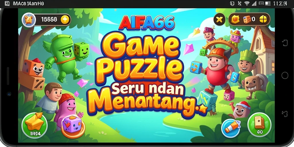 Tampilan gameplay AIFA66 yang menarik dan penuh warna.