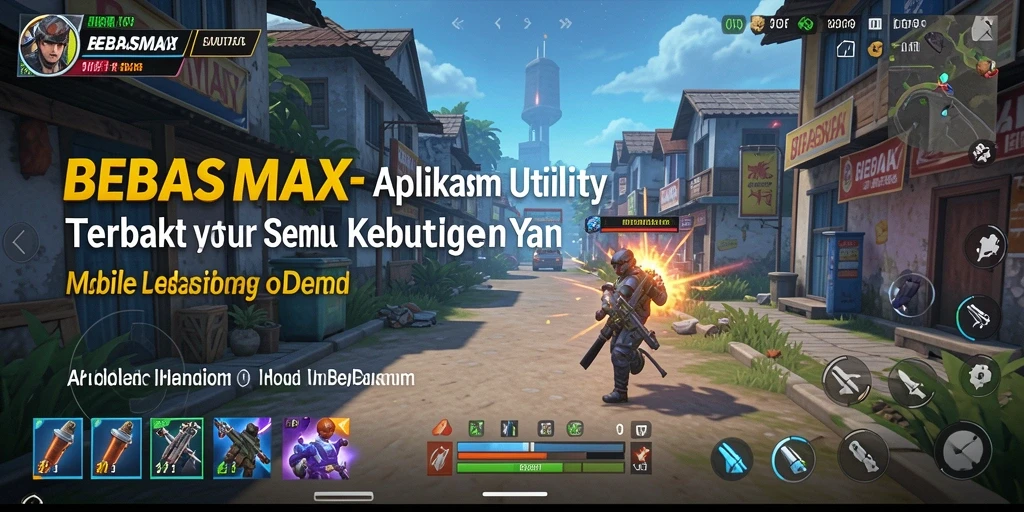 Tampilan aplikasi BEBASMAX yang intuitif dan mudah digunakan.
