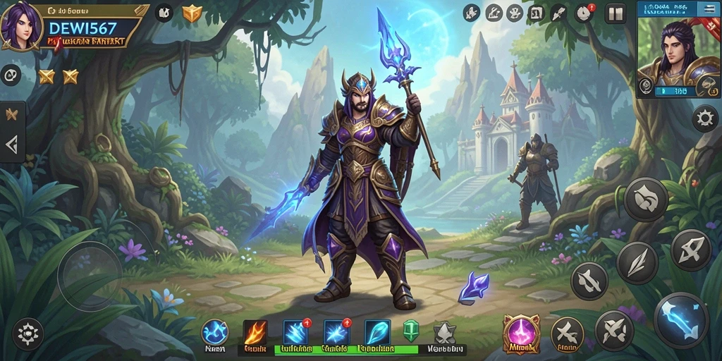 Tampilan gameplay seru dan grafis menawan di DEWI567.