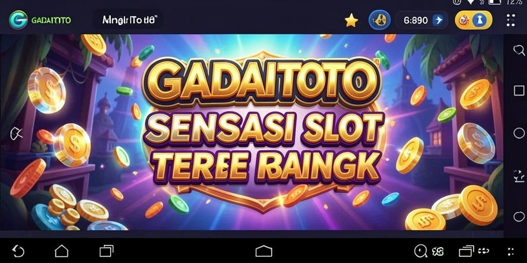 Screenshot GADAITOTO menampilkan keseruan gameplay Slot yang memukau.