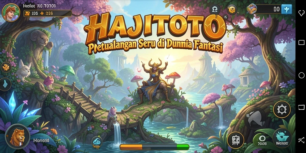 Screenshot gameplay HAJITOTO yang menampilkan momen petualangan seru.