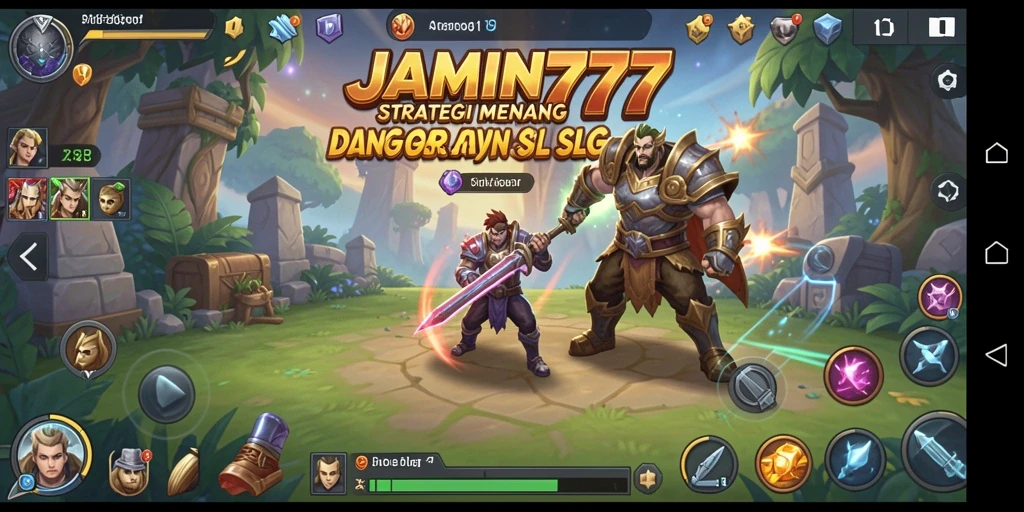 Tampilan gameplay seru dan strategis dalam JAMIN777.