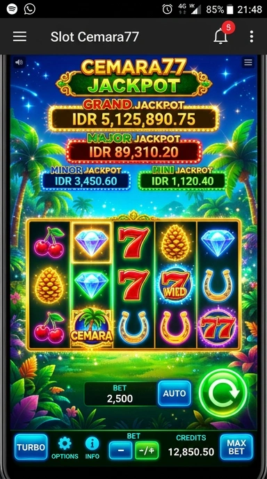 Fitur katalog aplikasi lengkap yang tersedia di cemara77.